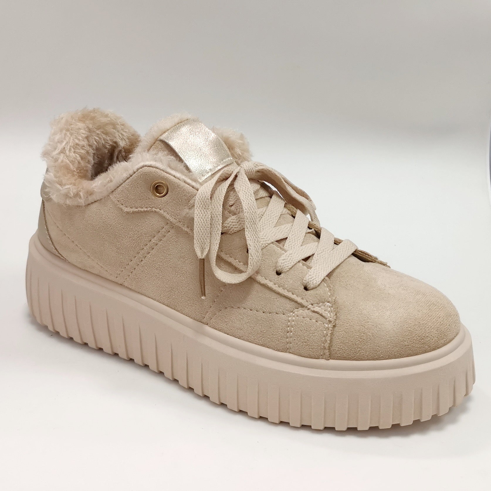 Wildleder Optik Sneaker