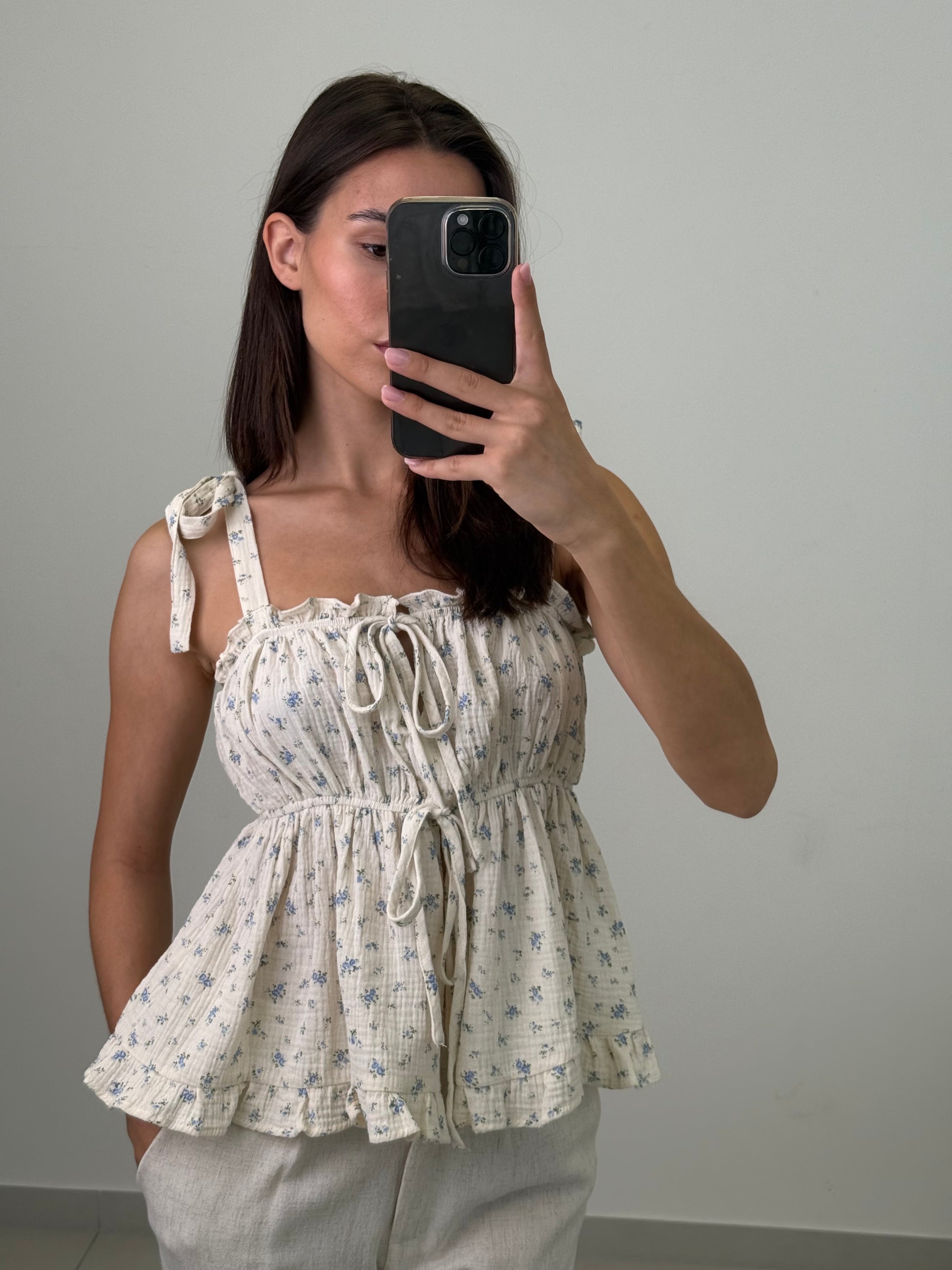 Musselin Top „Elvina“