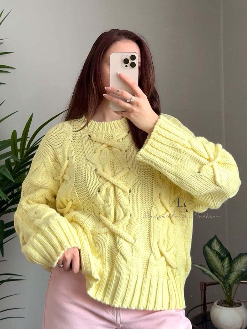 Pullover „Catalina“ gelb