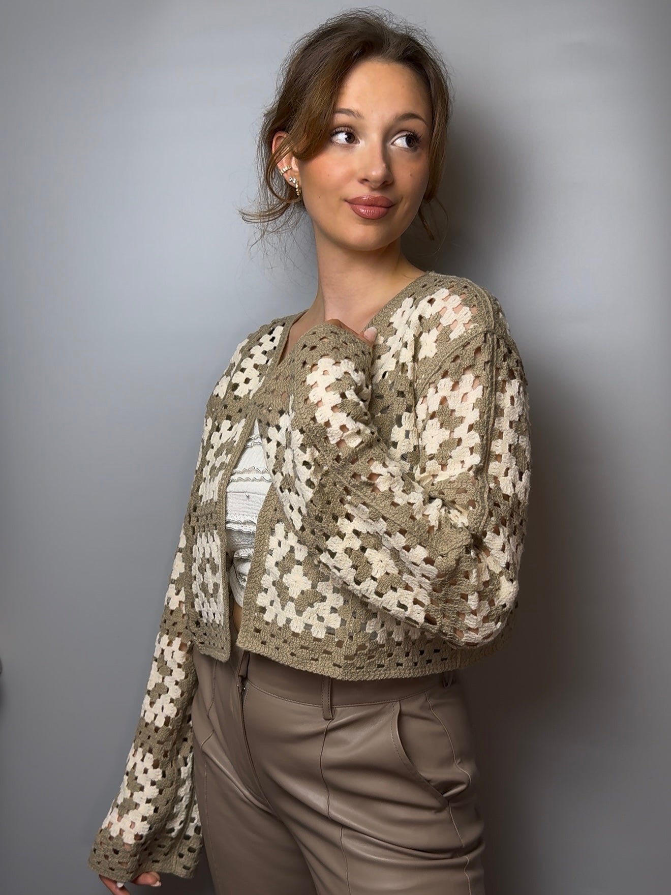 Häkel Strickjacke „Enya“