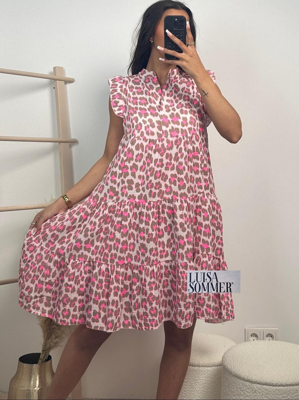 Leo Musselin Kleid „Fiona“