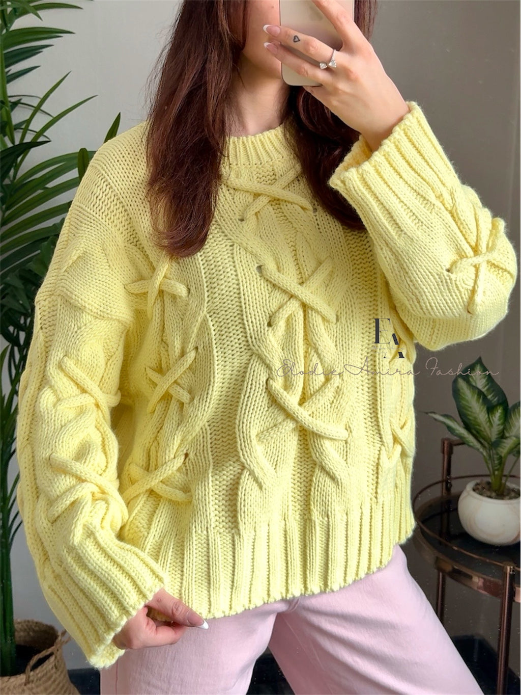 Pullover „Catalina“ gelb