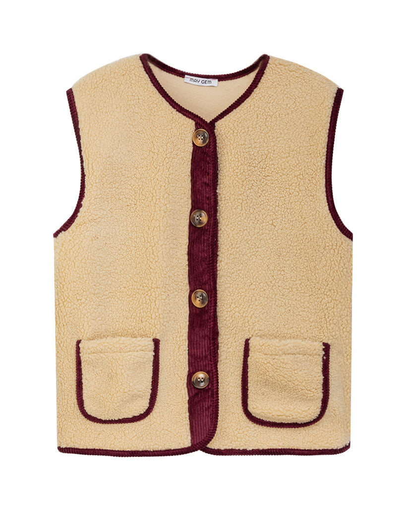 Teddy Weste Bi-Color