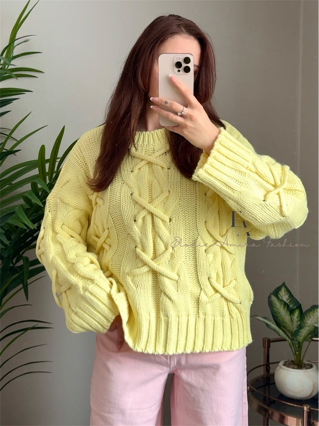 Pullover „Catalina“ gelb