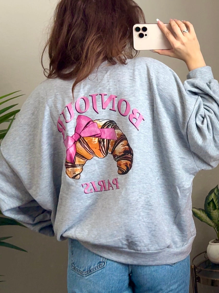 Pullover „Bonjour“