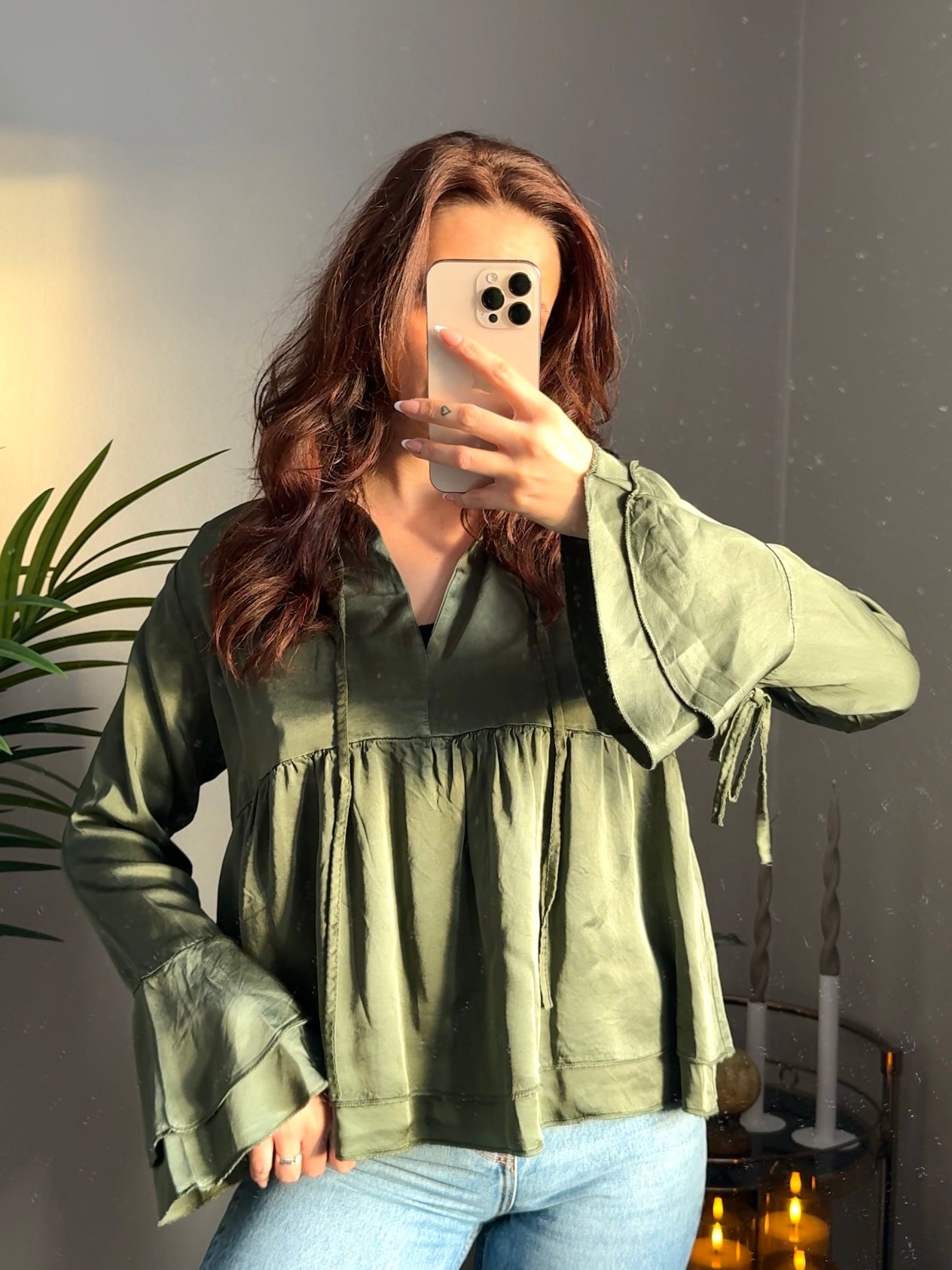 Viskose Seide Bluse „Jolina“