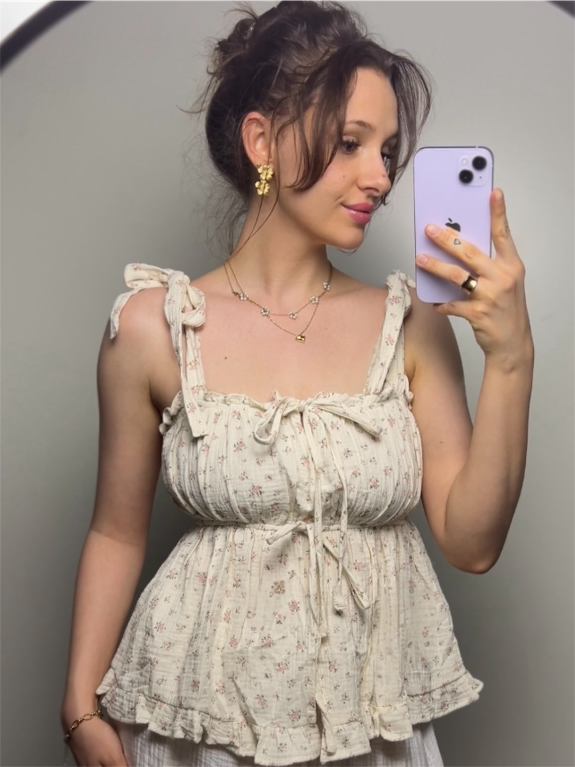 Musselin Top „Elvina“
