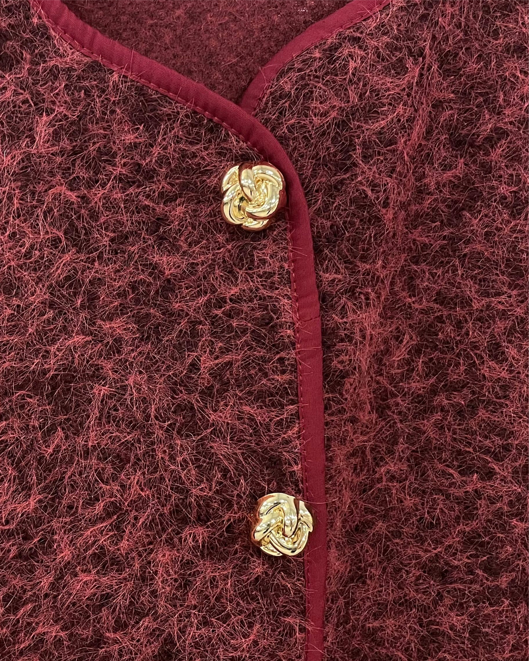 Jacke Bordeaux
