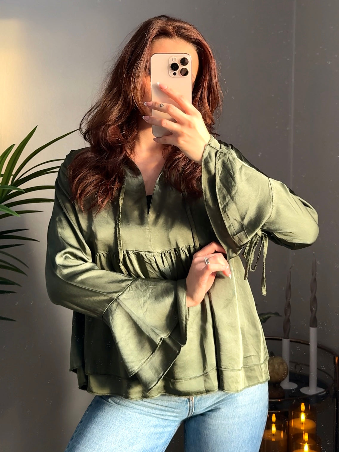 Viskose Seide Bluse „Jolina“