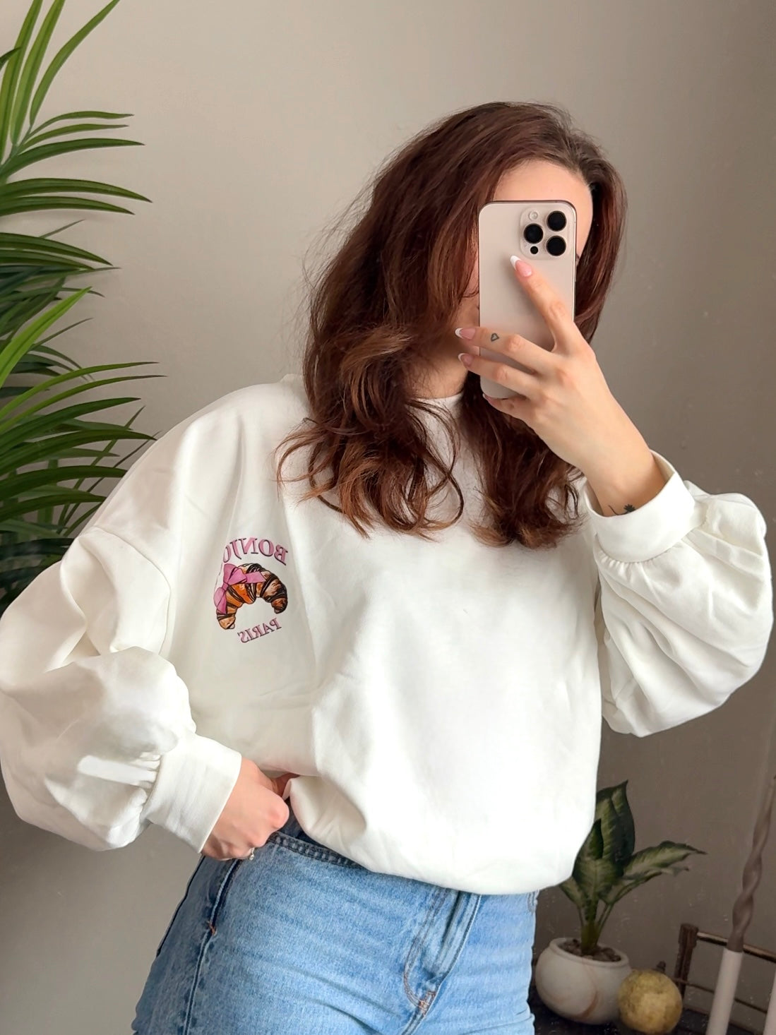 Pullover „Bonjour“