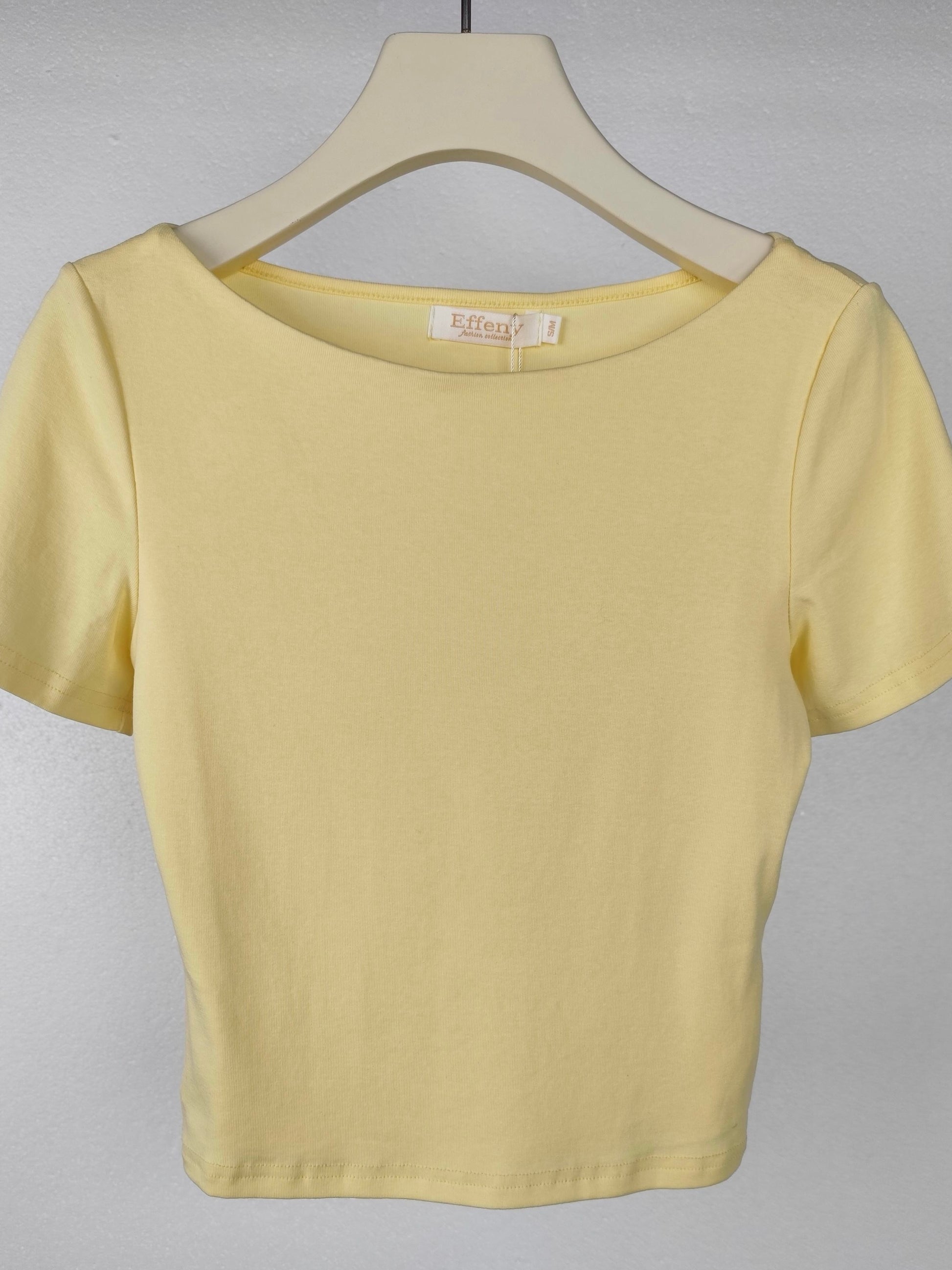 Basic T-Shirt, versch. Farben