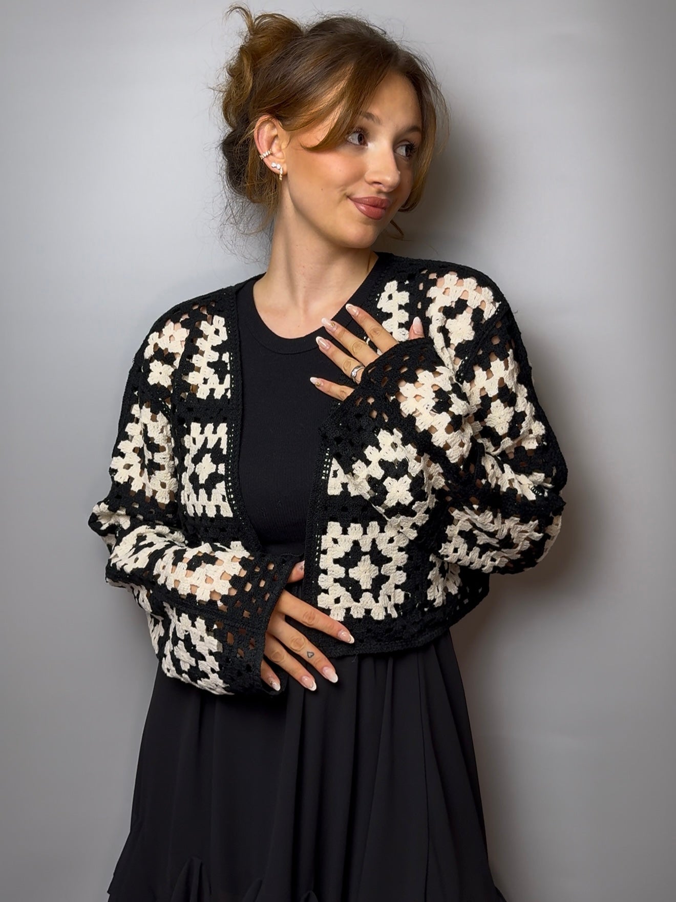 Häkel Strickjacke „Enya“