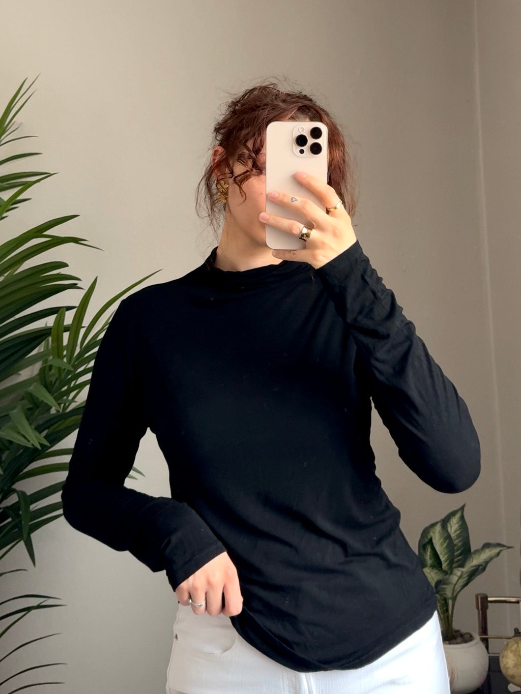 Viskose Basic Longsleeve, versch. Farben