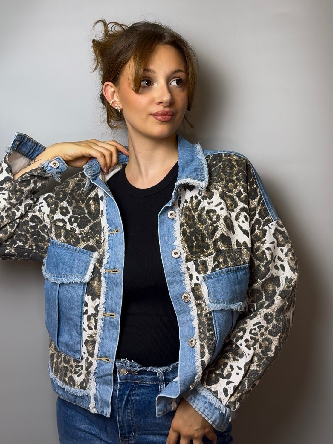 Leo Jeansjacke