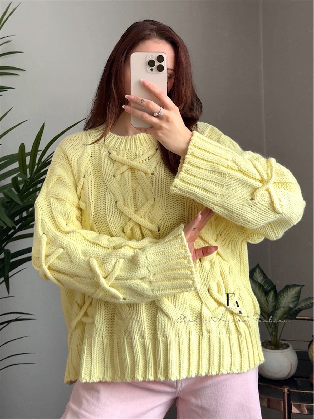 Pullover „Catalina“ gelb