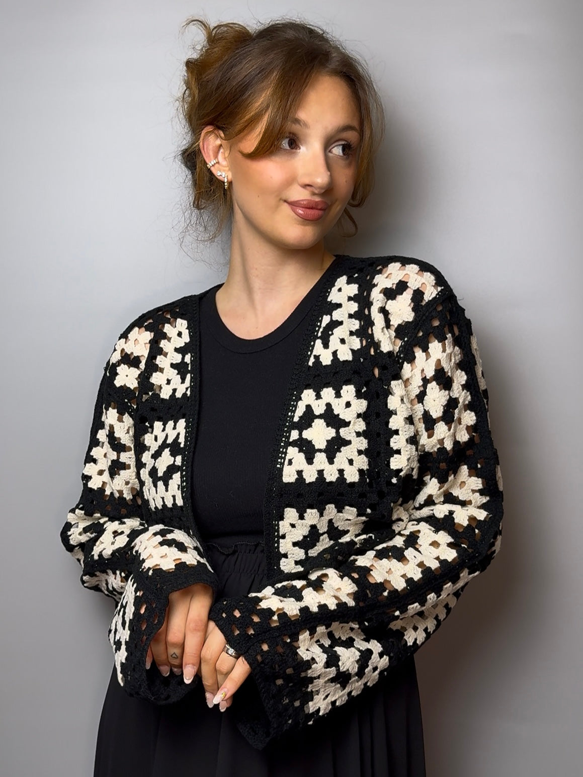 Häkel Strickjacke „Enya“