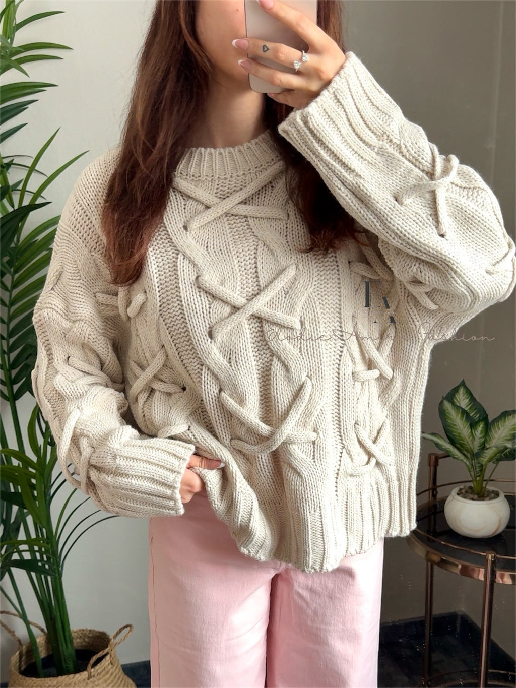 Pullover „Catalina“ beige