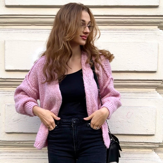 Strickjacke „Sofia“ rosa