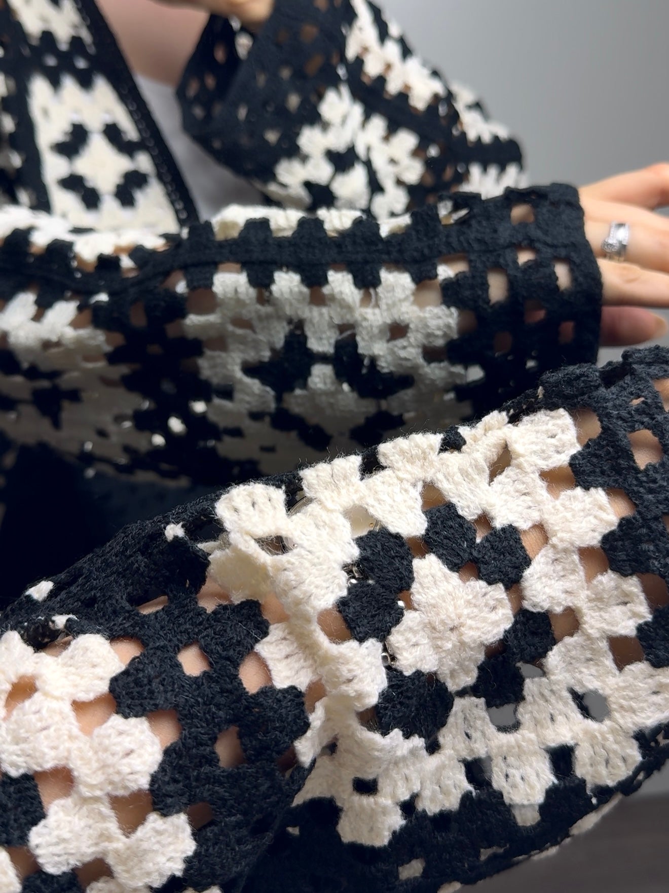 Häkel Strickjacke „Enya“