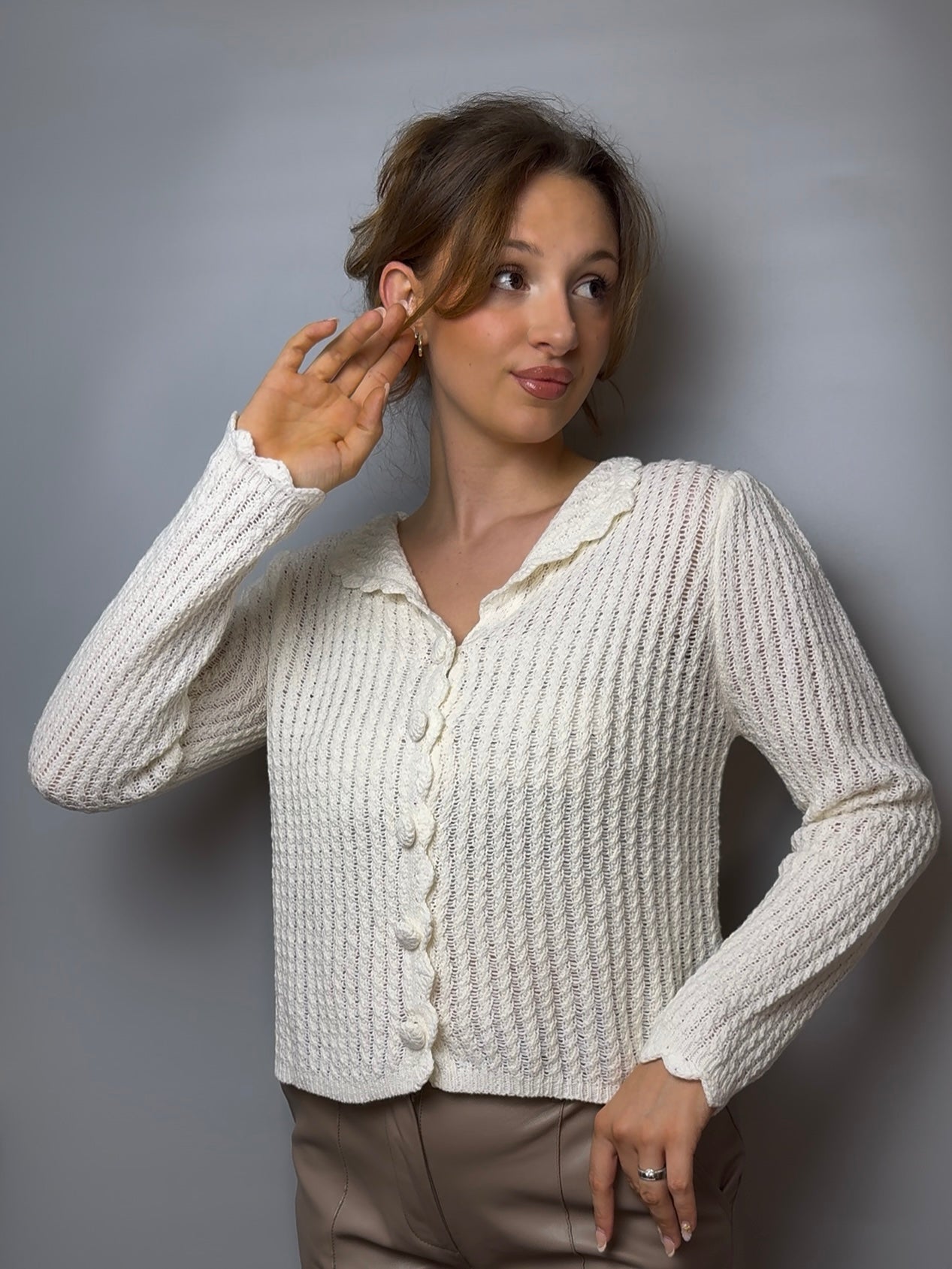 Strickjacke „Finja“, lang