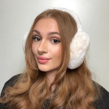 ear warmers "Snow"