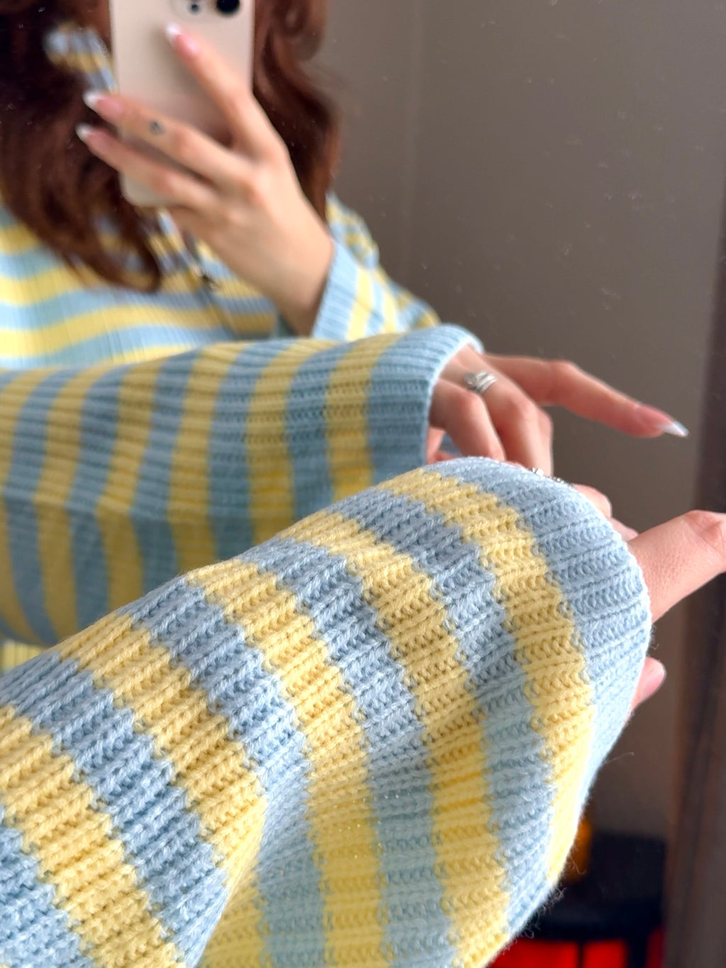 Zipper Jacke „Lou“, gestreift oder Basic