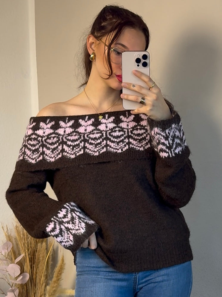 Off Shoulder Pullover „Calista“