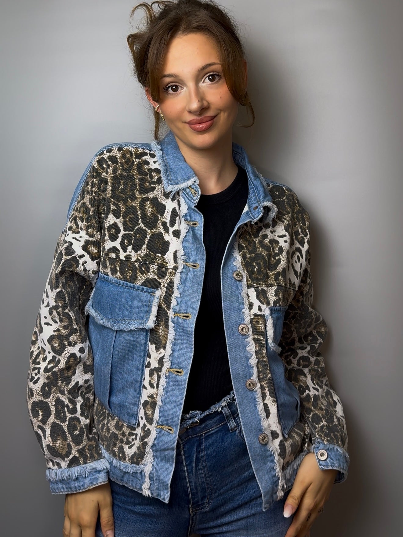 Leo Jeansjacke