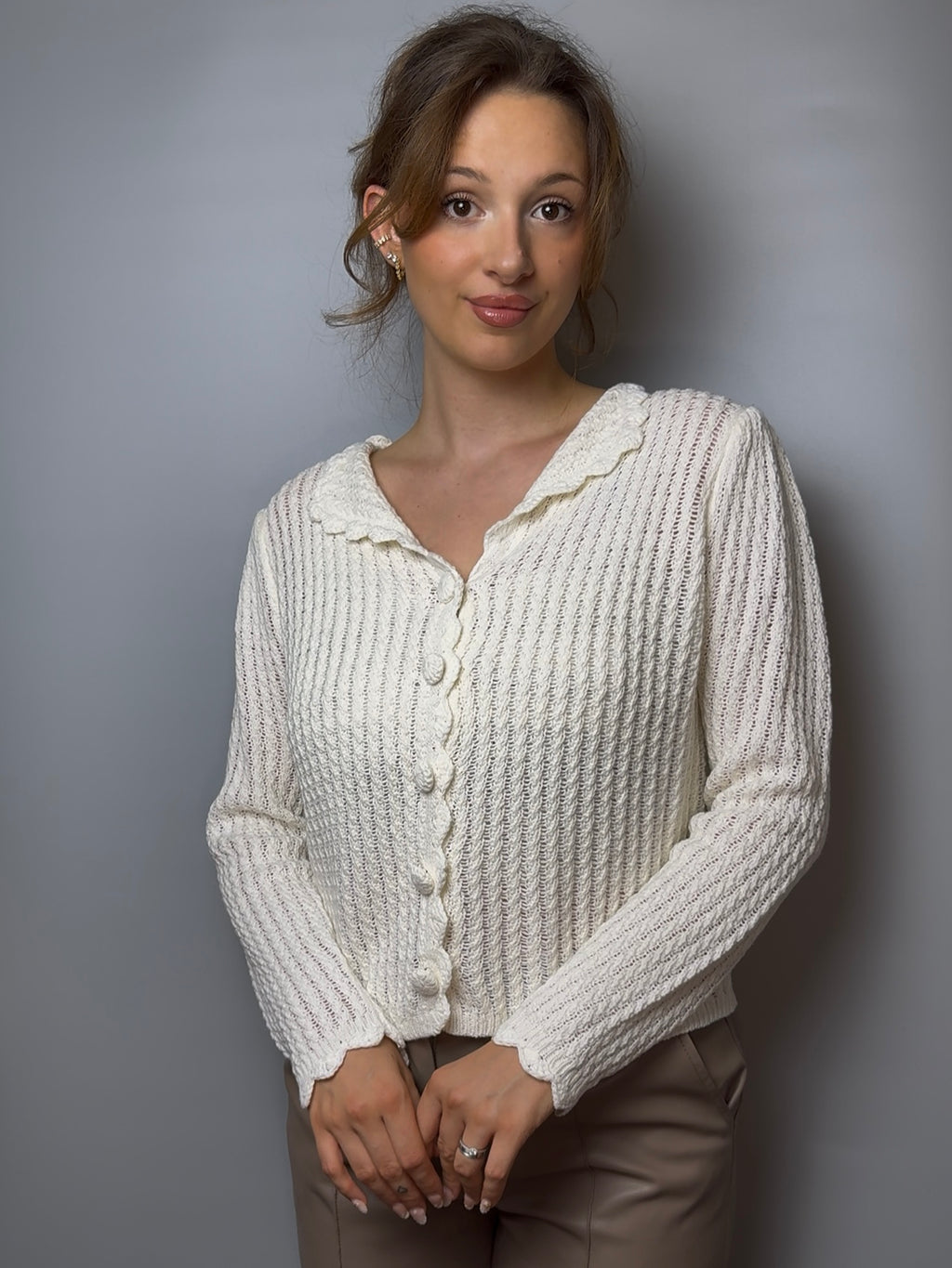 Strickjacke „Finja“, lang