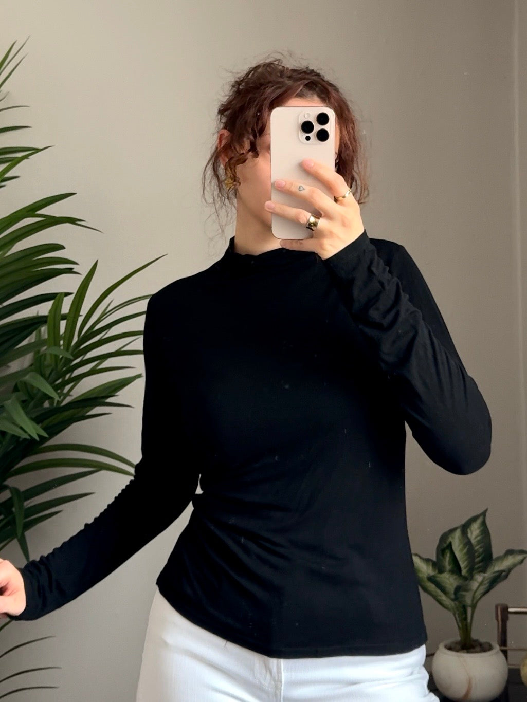 Viskose Basic Longsleeve, versch. Farben