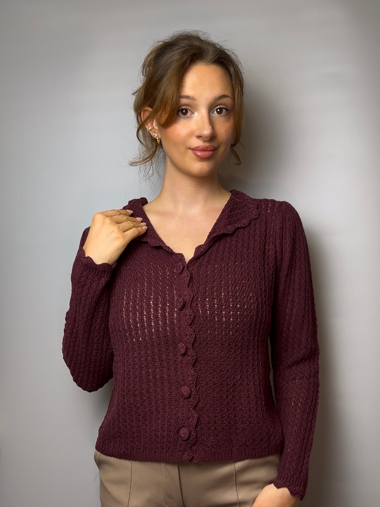 Strickjacke „Finja“, lang