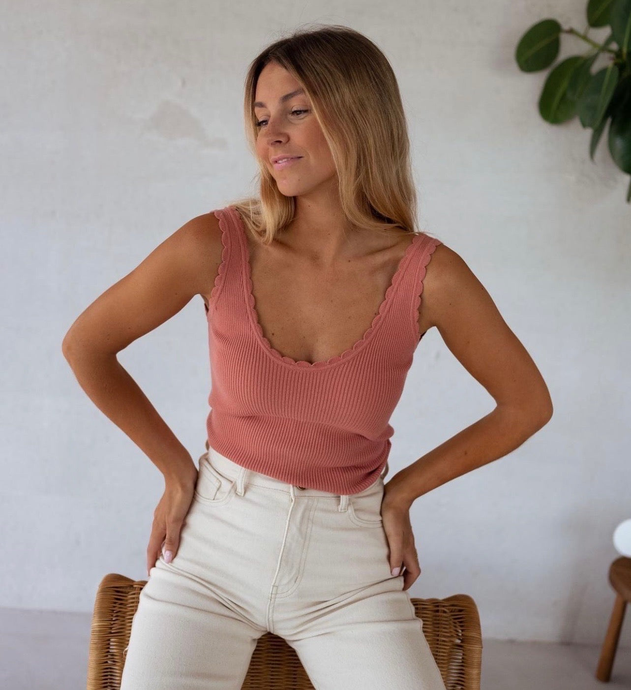 Viskose Basic Top