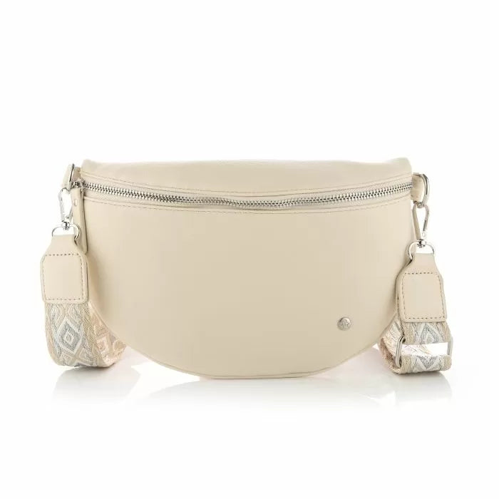 Beige crossbody bag 