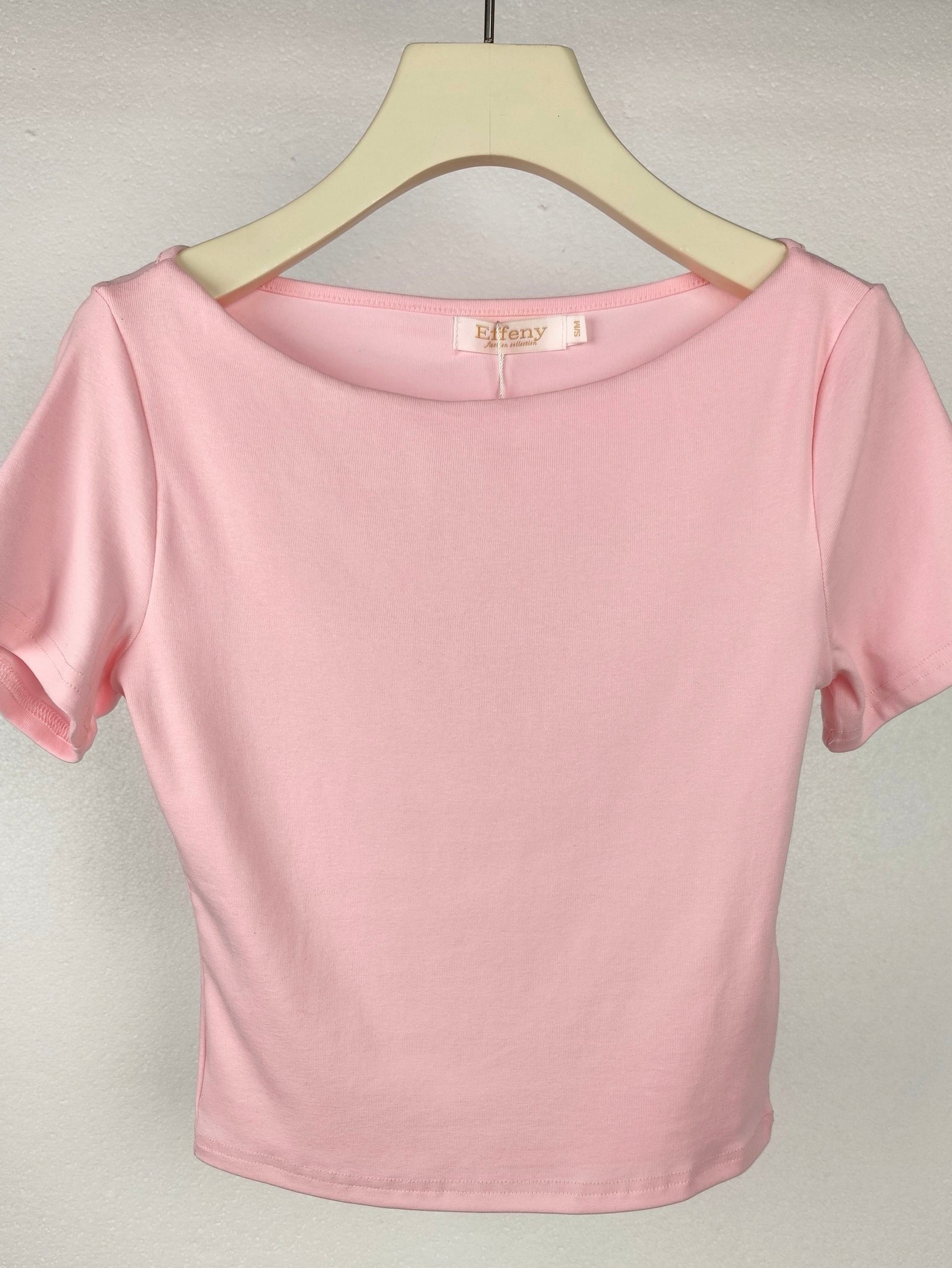 Basic T-Shirt, versch. Farben