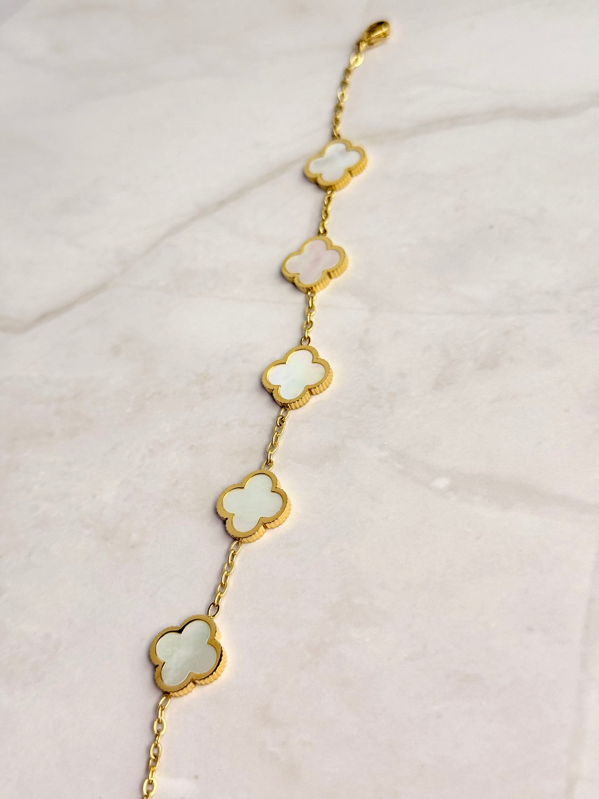 Lucky Leaf Abbaddon Armband 14K vergoldet
