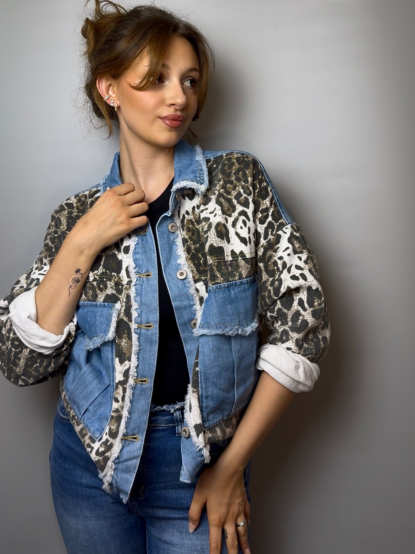 Leo Jeansjacke