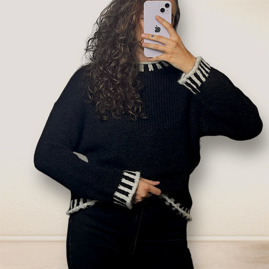 Gestreifter Pullover 