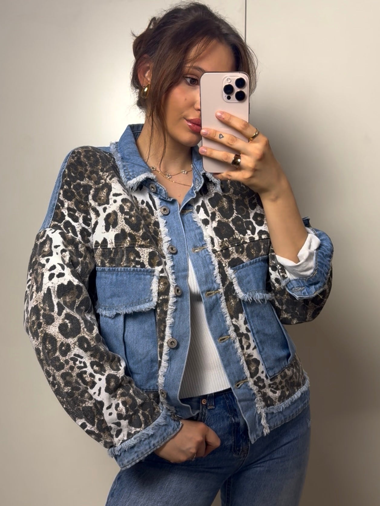 Leo Jeansjacke