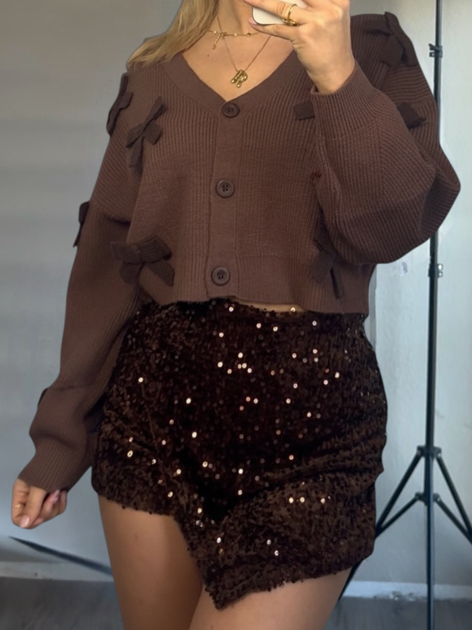 Pailletten Shorts „Noemi“