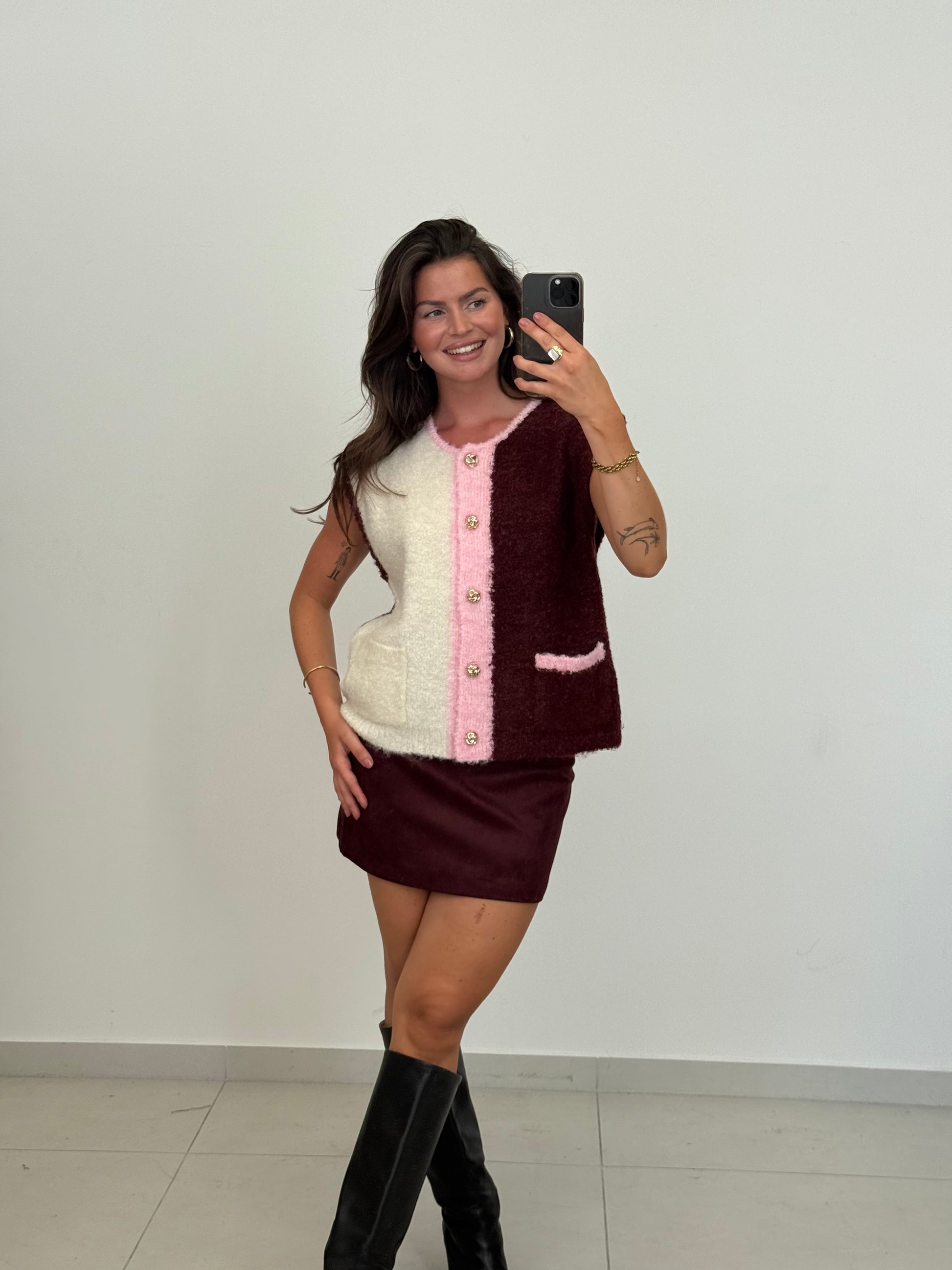 Weste „Berry Blush“