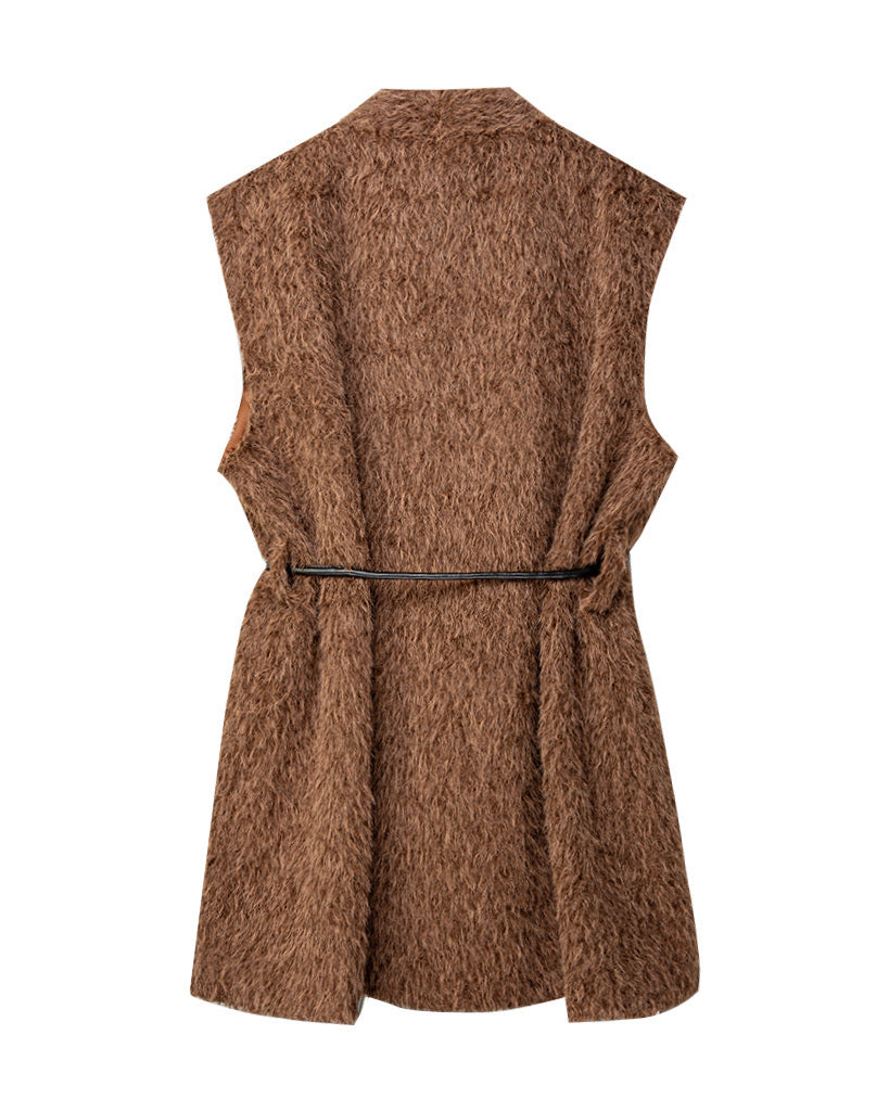 Faux-Fur Weste