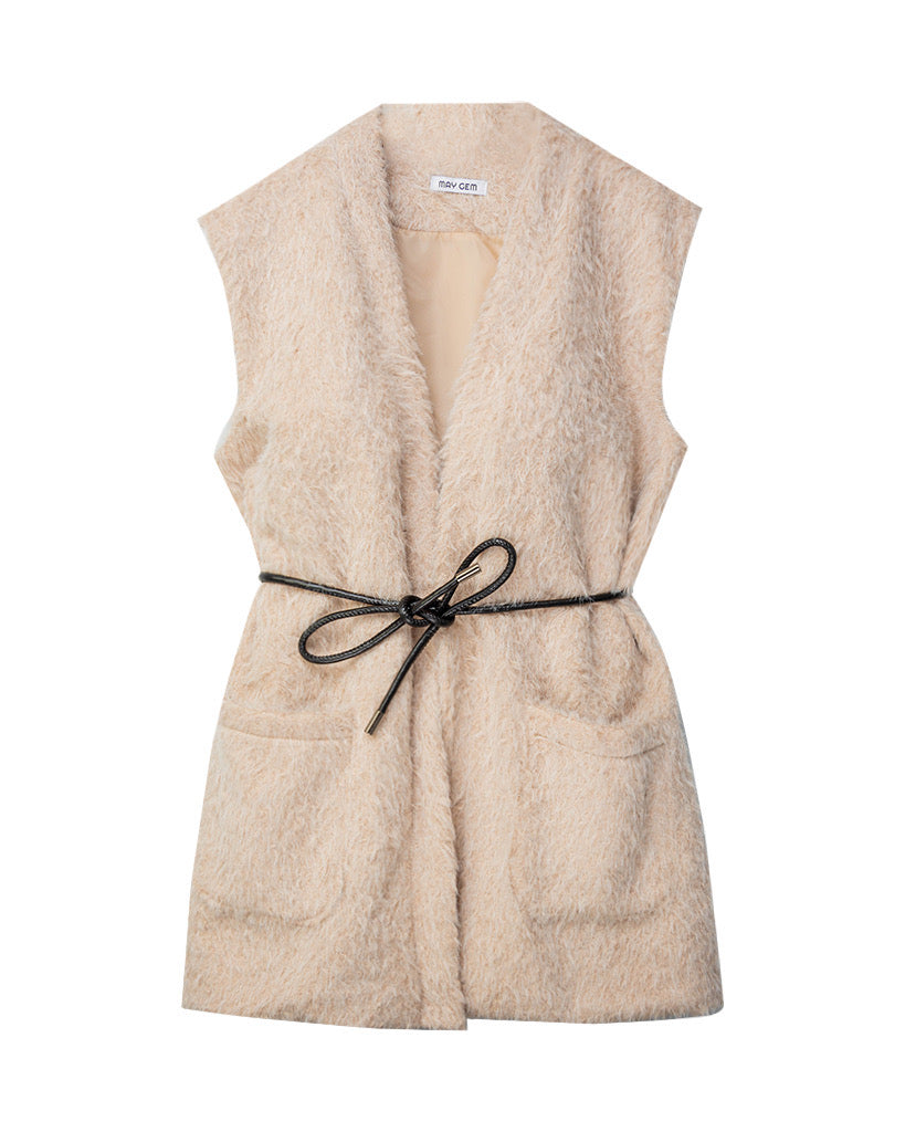 Faux-Fur Weste